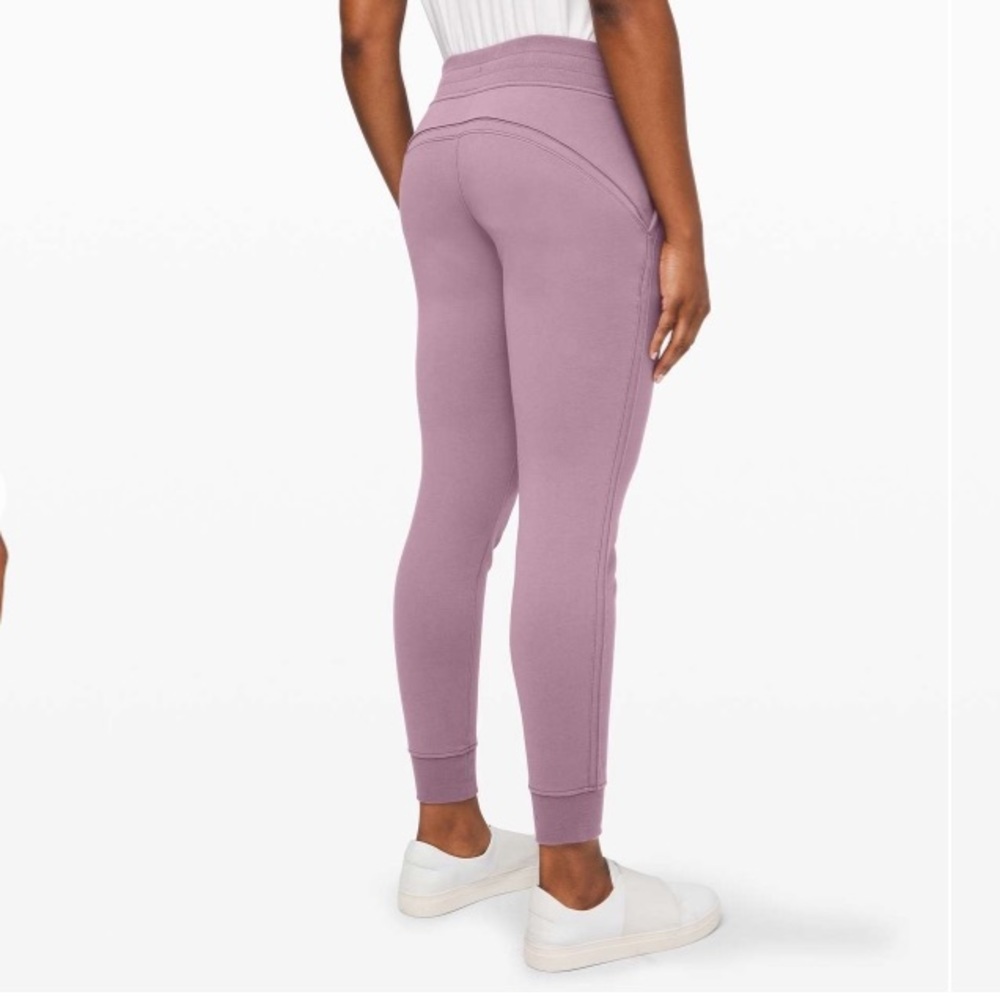 Lululemon Warm Down Joggers Frosted Mulberry